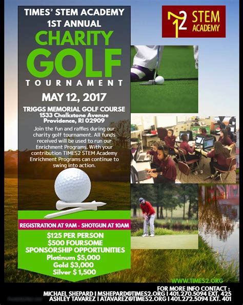 charity golf tournament ideas